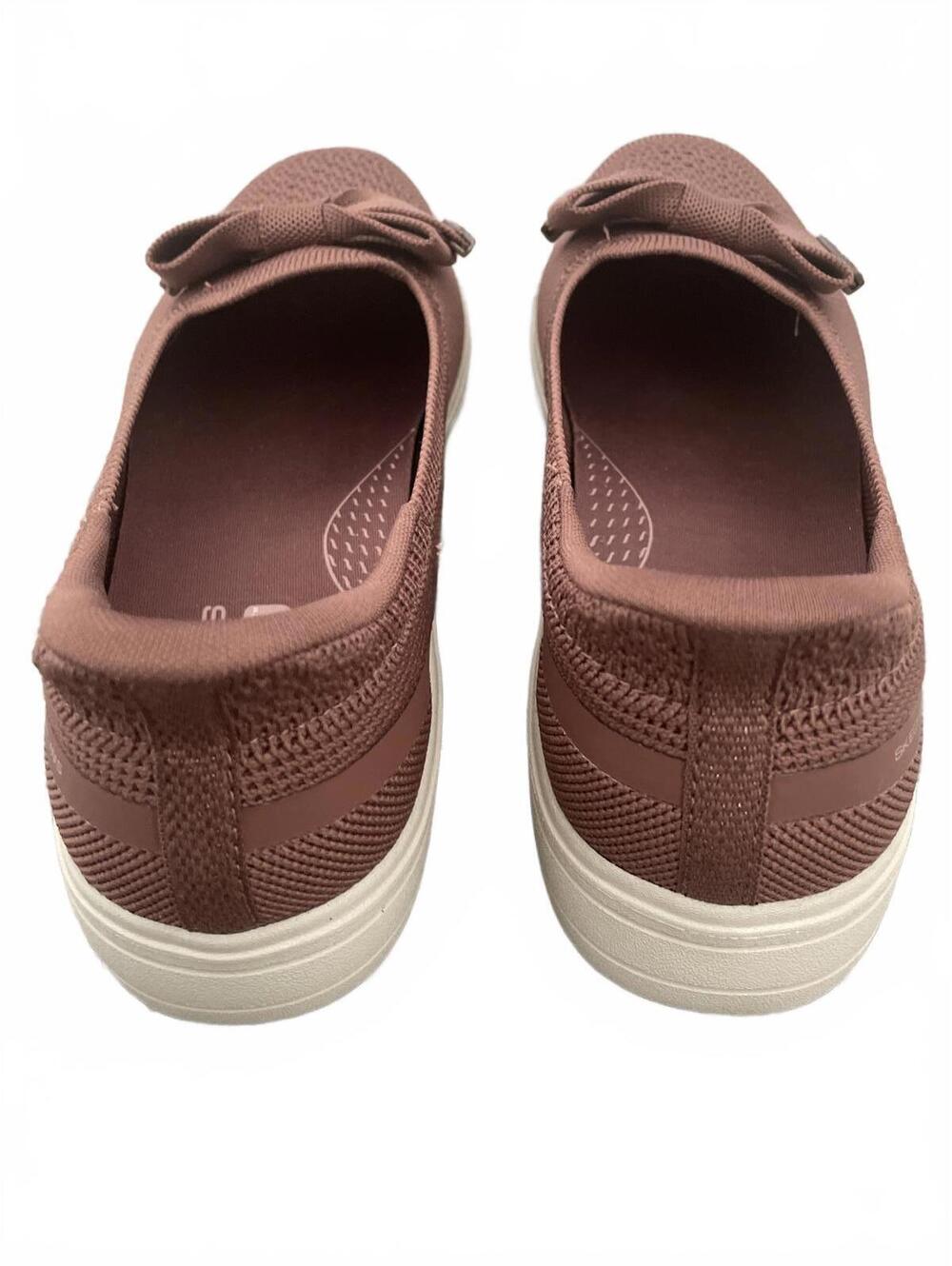 Skechers Slip Ins Bow Women’s Sz 6.5 Shoes Casual Rhinestone - Picture 7 of 9